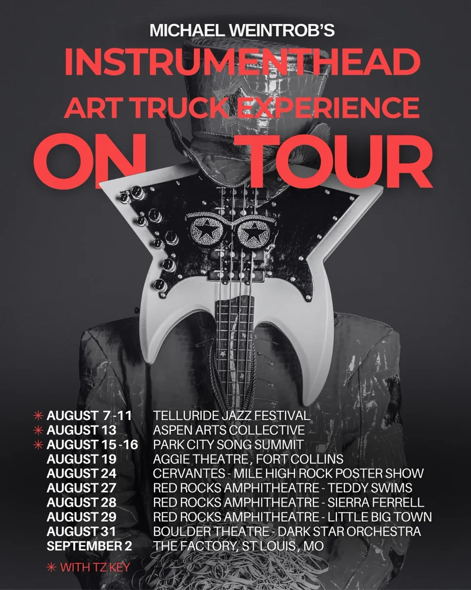 Michael Weintrob's Instrumenthead Art Truck Experience On Tour