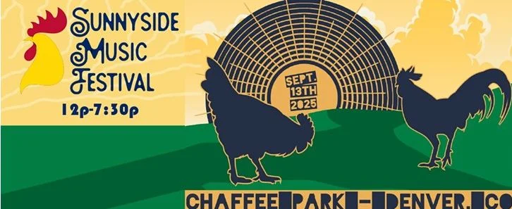 A poster for The Sunnyside Music Festival event