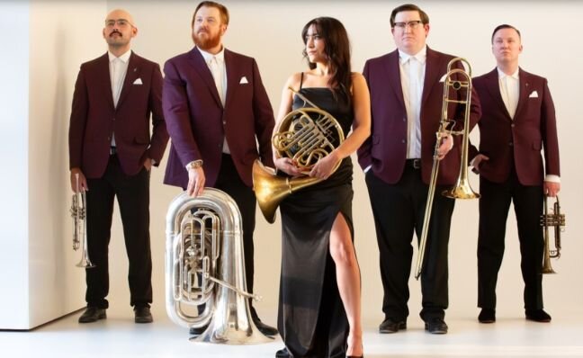 A poster for Zephyr Brass Collective event