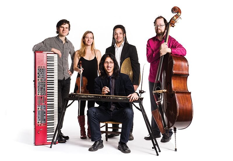 A poster for LLC Presents: Huu Bac Quintet event