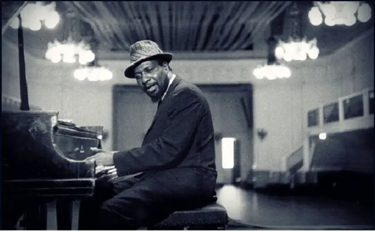 A poster for The Braxton Kahn Trio: the Darker Side of Monk event