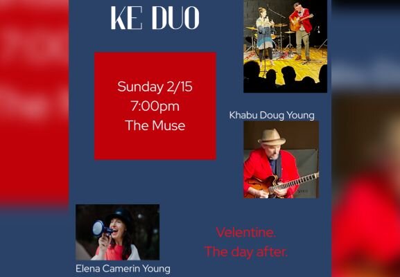 A poster for KE DUO event