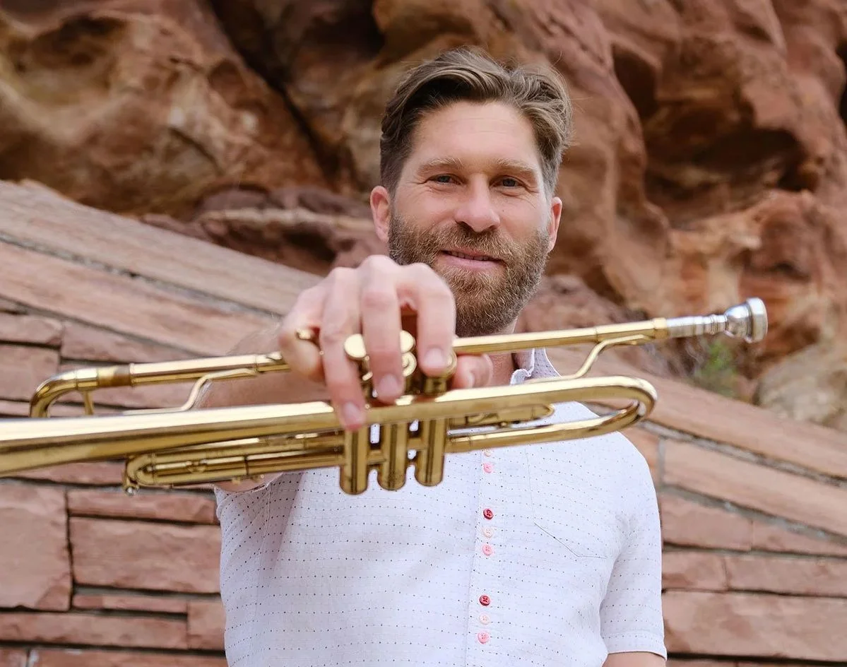 A poster for City Park Jazz: Shane Endsley and the Denver Municipal Band event