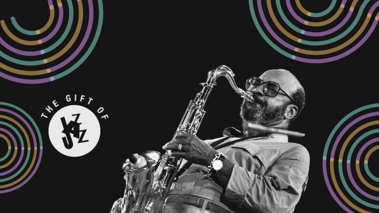 A poster for Gift of Jazz Presents a Tribute to James Moody with Max Wagner event