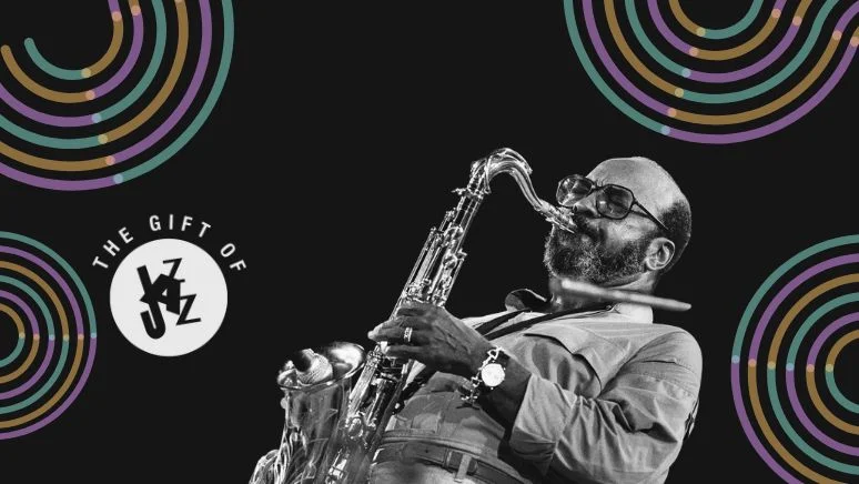 A poster for Gift of Jazz Presents a Tribute to James Moody with Max Wagner event