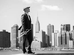 A poster for Jonathan Powell Quintet: Power of Positive Swing event