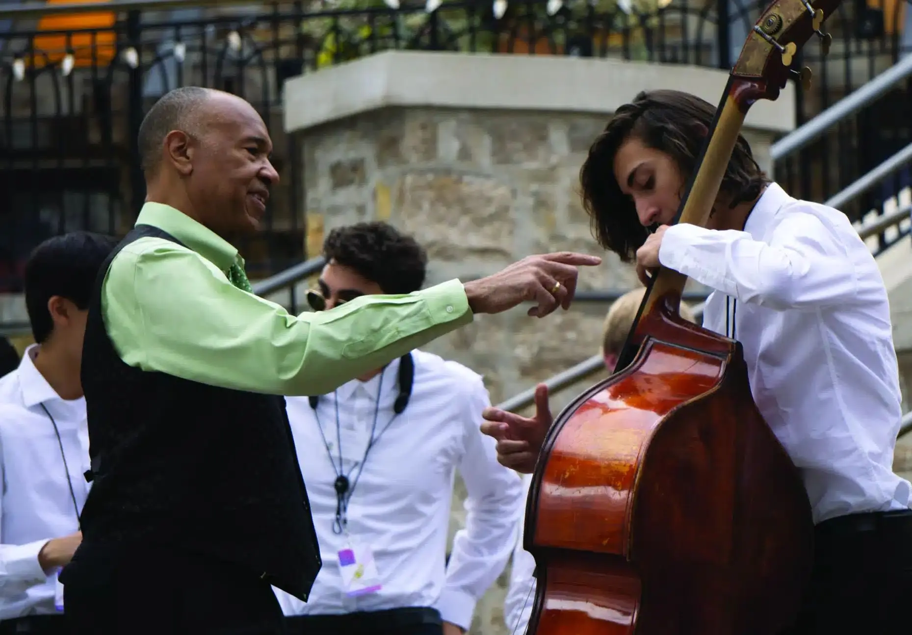 Vail Jazz Workshop - John Clayton and students