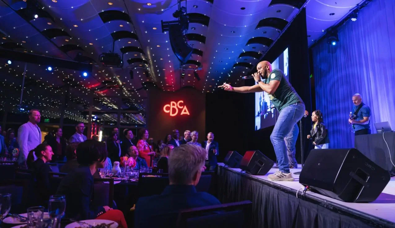 Dream Create Inspire (DCI) Tour performing at 2025 Business for the Arts Awards. Image by Amanda Tipton Photography