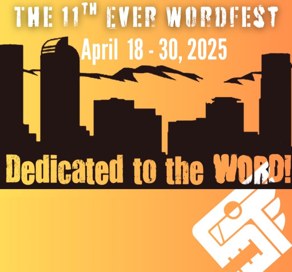A poster for The 11th Ever WordFest event