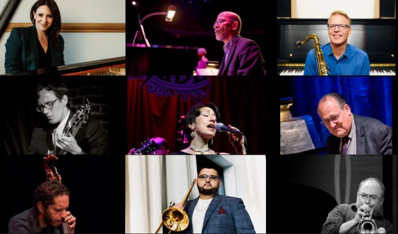 A poster for CU Thompson Jazz Faculty  event