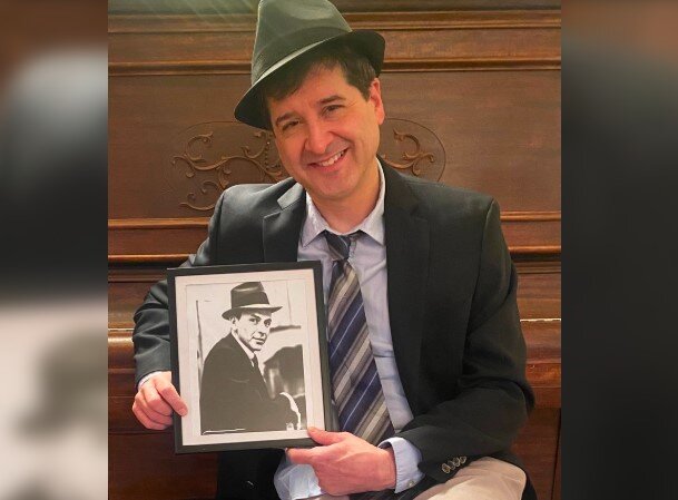 A poster for Throwback Friday: Frank Sinatra  event