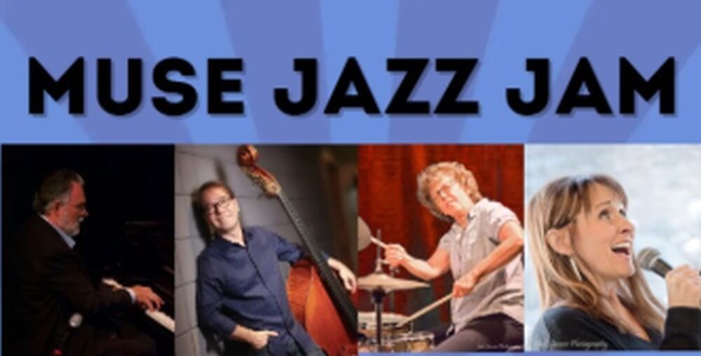 A poster for Muse Jazz Jam event