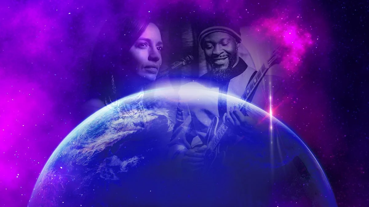 A poster for Jazz Odyssey Presents: Chantil Dukart & the Dukes of Art and Feezy & the Saints event