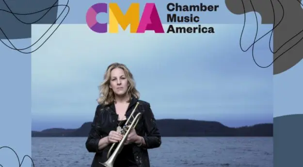 A poster for Gift of Jazz Presents: Ingrid Jensen Quartet event