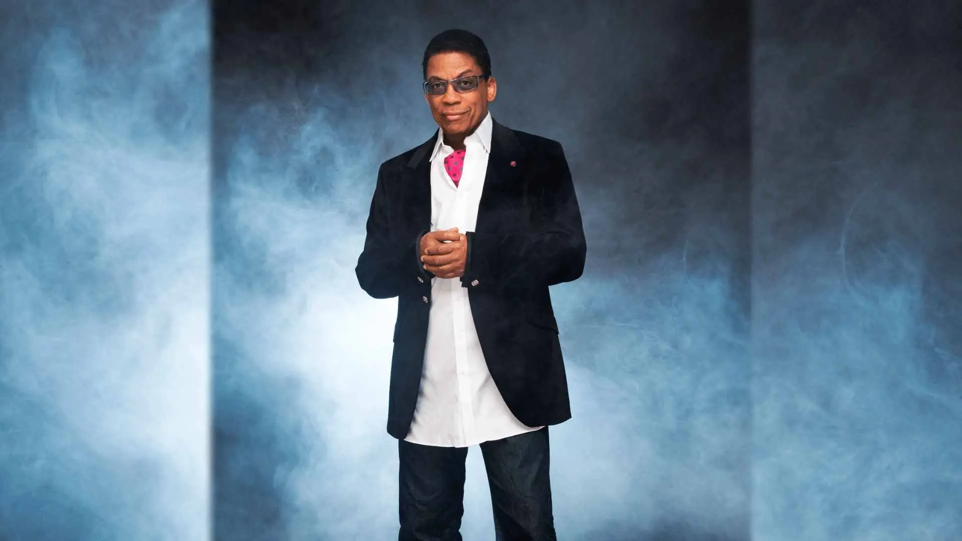 A poster for Z2 Entertainment & KUVO Jazz Present: Herbie Hancock event