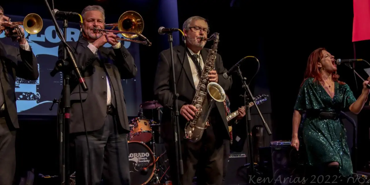 A poster for Blues Party with Deborah Stafford & The Night Stalkers event