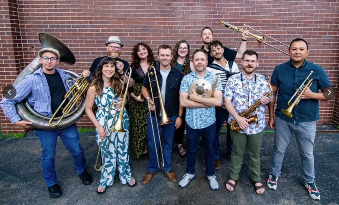 A poster for Frank London w/ Gora Gora Orkestar event