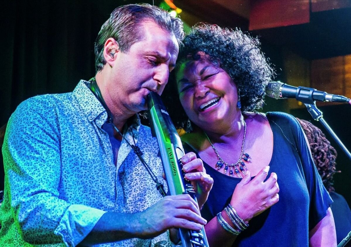 A poster for JAZZ SUPPER CLUB SERIES | Jeff Nathanson: all-star Tonal Triage with special guest Hazel Miller event