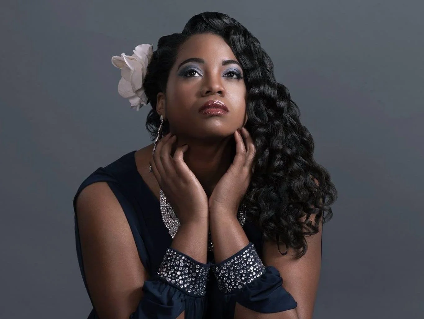 A poster for CJRO Presents: Romeo & Juliet — Ellington’s Love Songs with Tatiana LadyMay Mayfield event