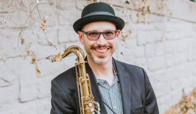 A poster for Peter Sommer Septet event