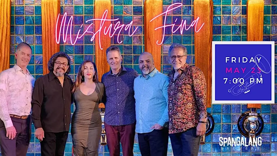 A poster for Friday Night Live Featuring Mistura Fina event