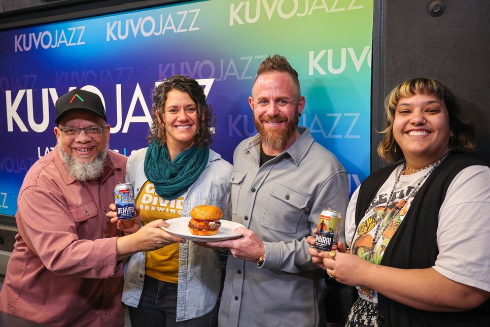 Steve Chavis, Katie Guiffre, Justin Adrian, and Abi Clark