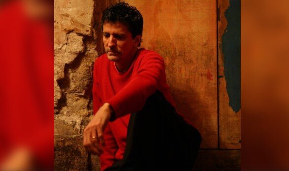 A poster for Vinicius Cantuária & Chico Pinheiro Duo event