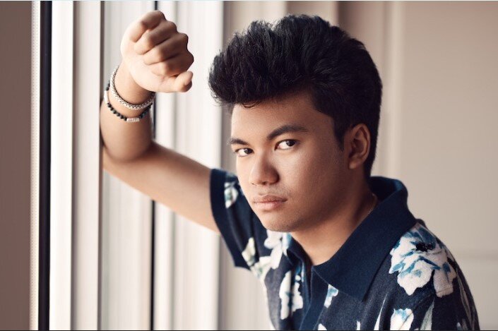 A poster for The Joey Alexander Trio  event