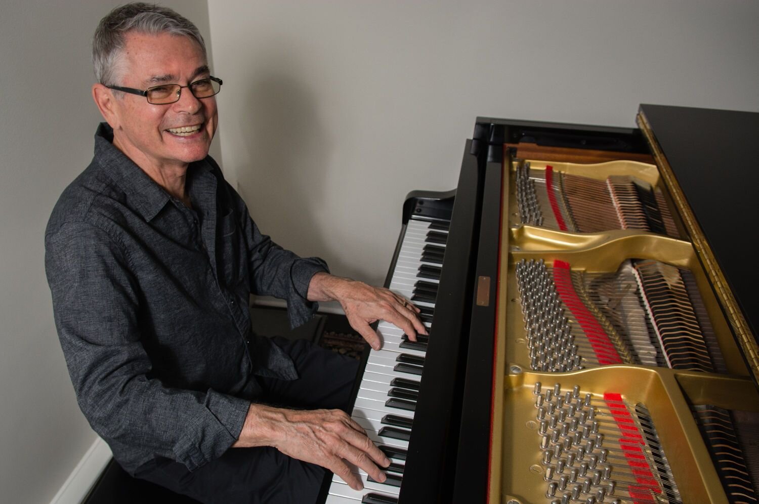 A poster for Ron LeGault Trio event