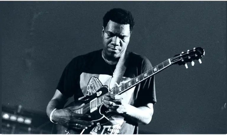 A poster for Kent Burnside Blues Band event