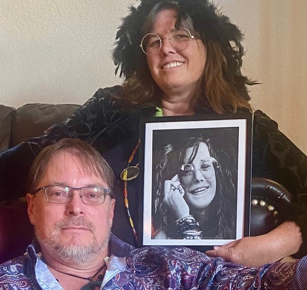 A poster for Throwback Friday: Janis Joplin event