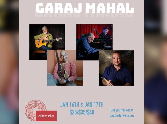 A poster for Garaj Mahal  event