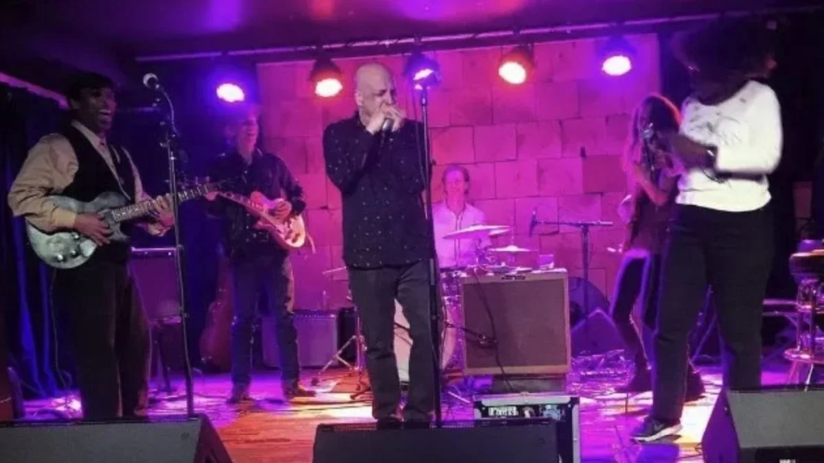 A poster for City Park Jazz: Delta Sonics Blues Revue event