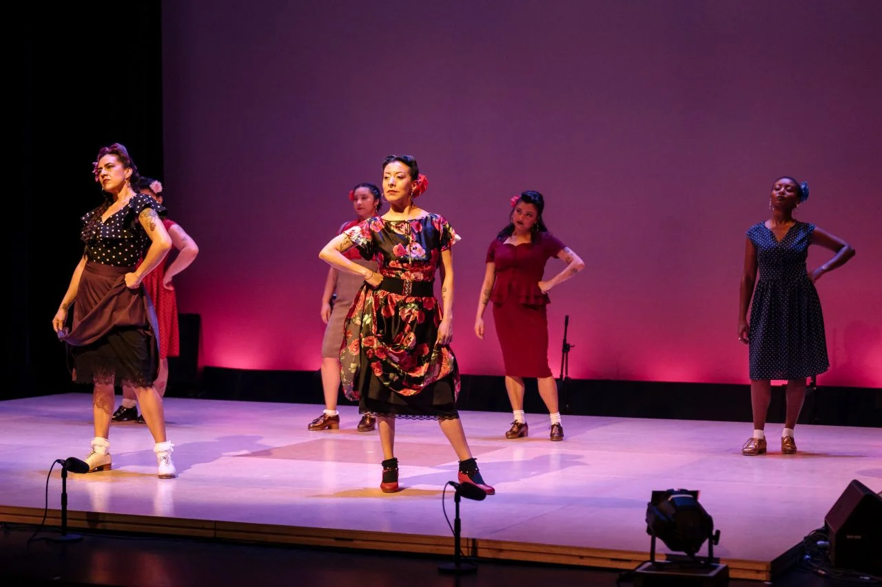 A poster for La Mezcla! event