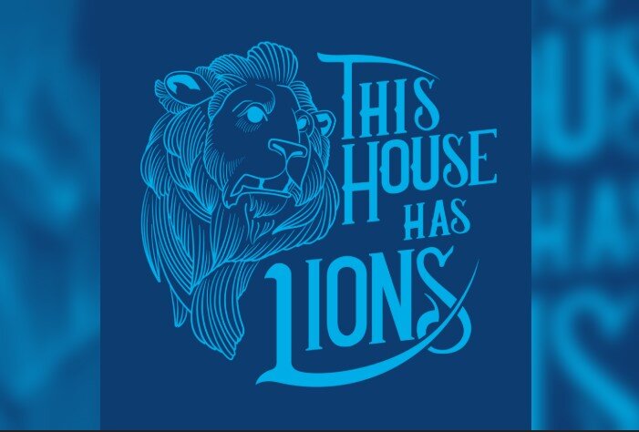 A poster for The House Has Lions  event