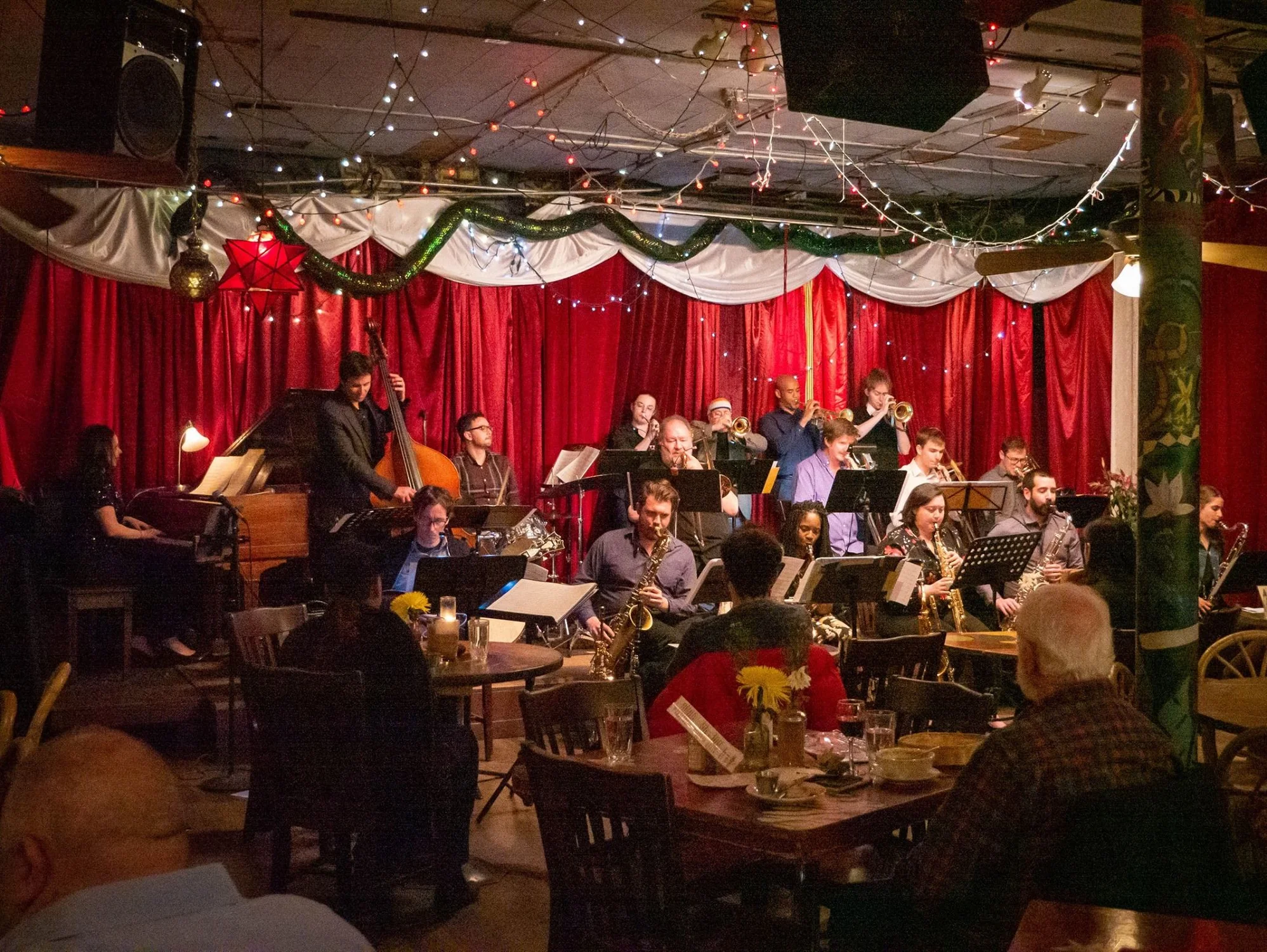 Annie Booth Big Band at The Mercury Cafe