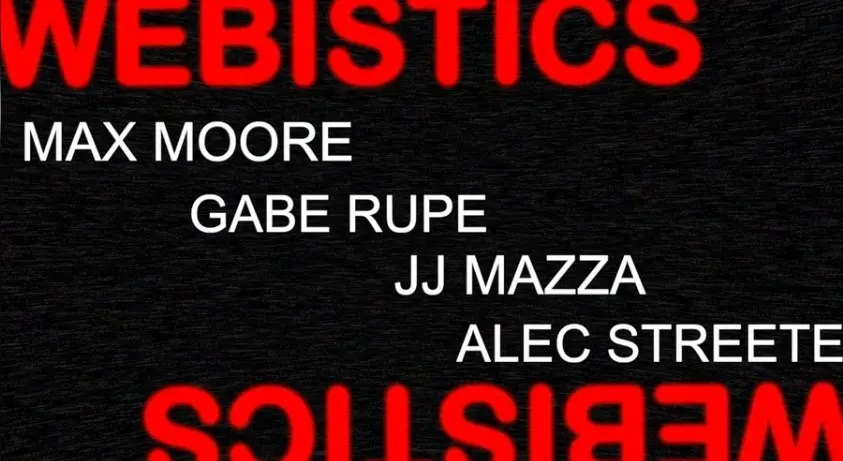 A poster for Webistics  event