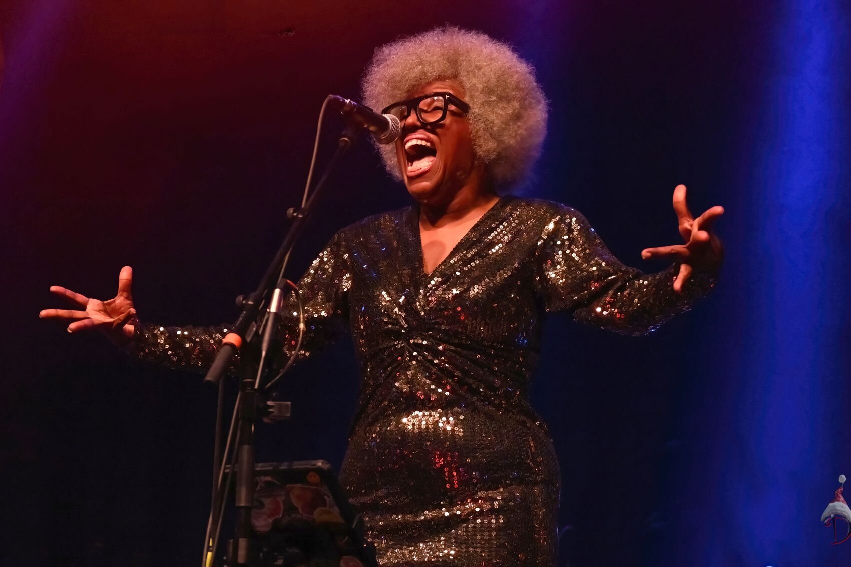 A poster for Denver Jazz Fest 2025 — Erica Brown with the Delta Sonics event