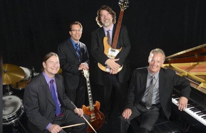 A poster for Brubeck Brothers Quartet  event