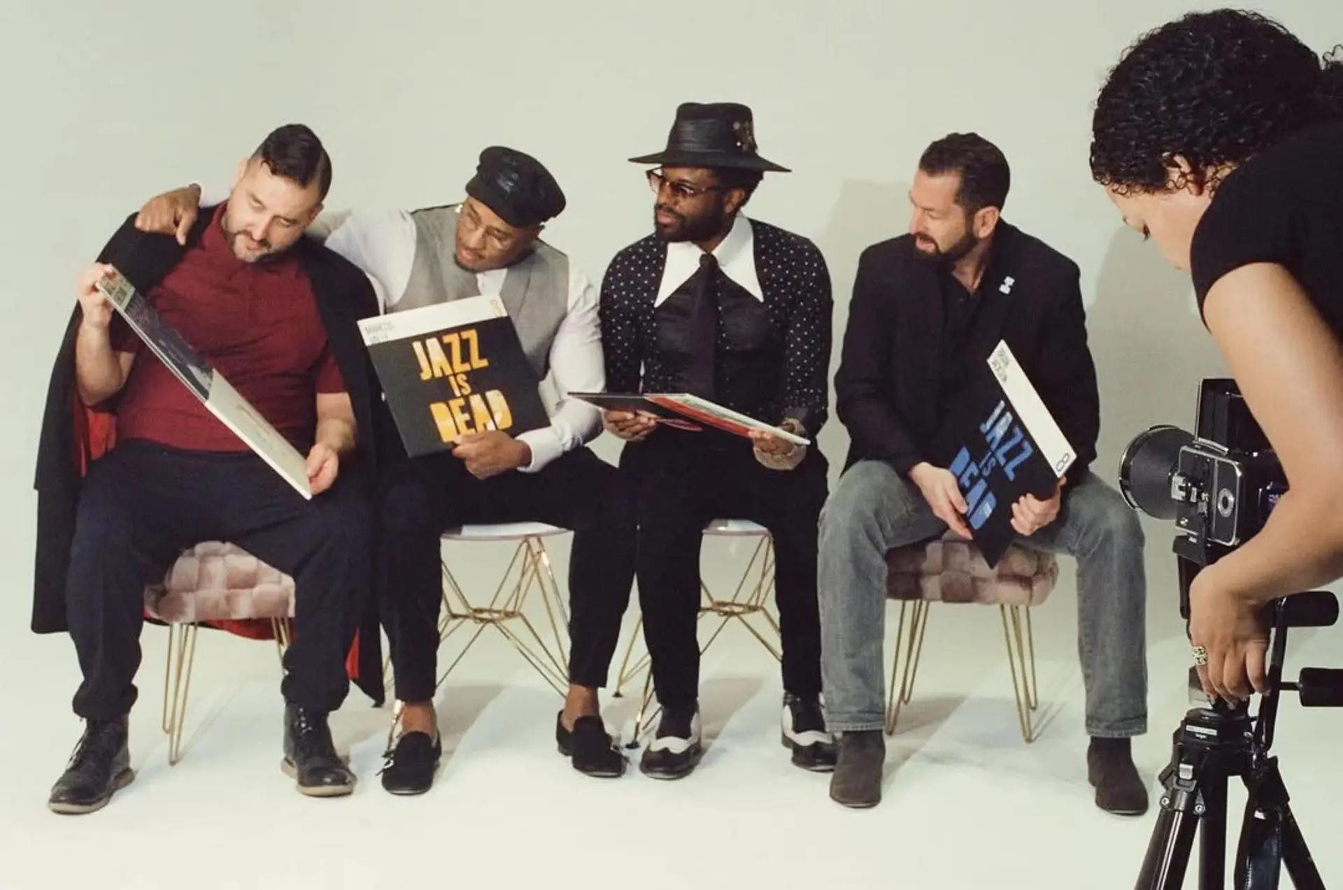 Dru, Ali Shaheed Muhammad, Adrian Younge, Adam Block and Jazmin Hicks