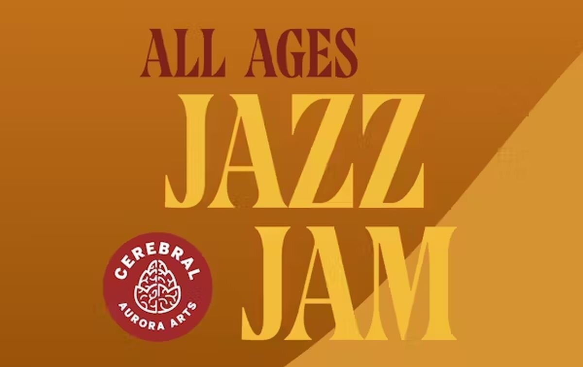 A poster for All Ages Jam Sunday event