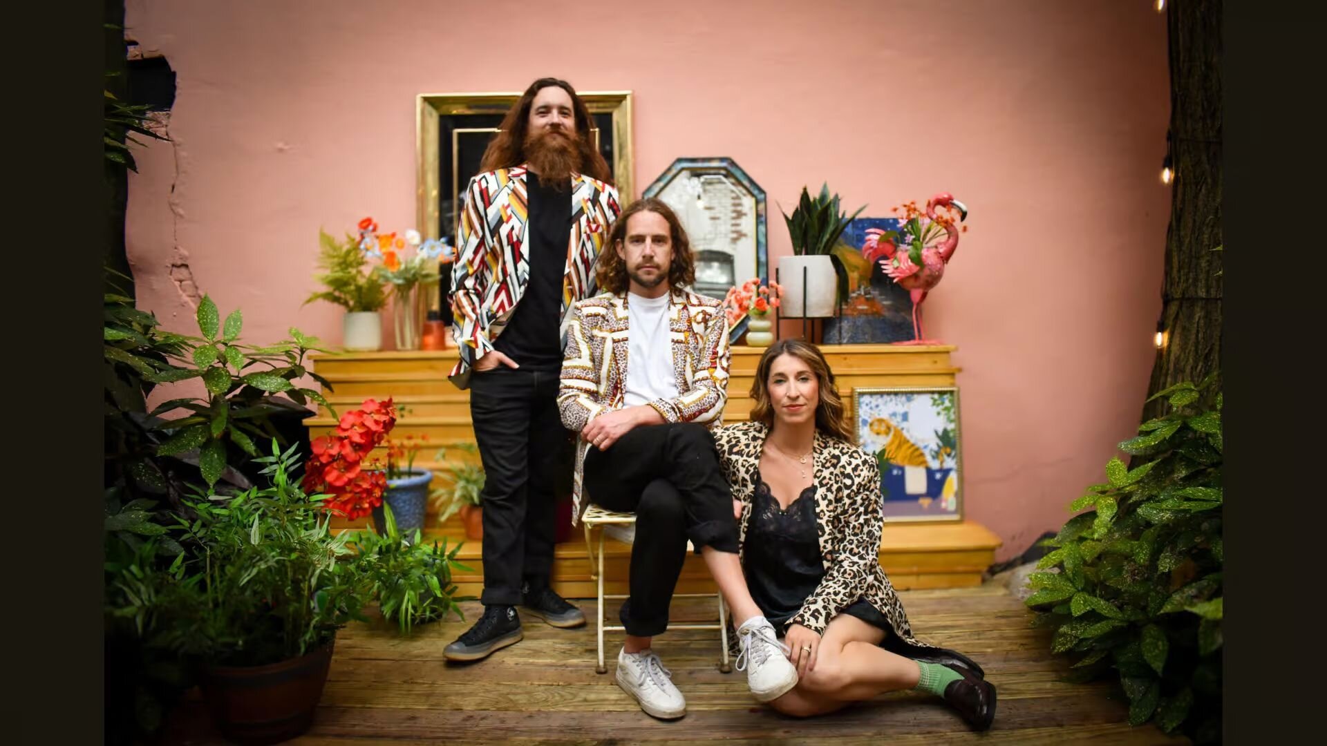 A poster for Damn Tall Buildings event