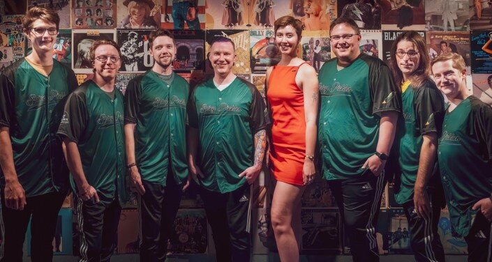 A poster for The Spicy Pickles feat. Hannah Rodriguez event