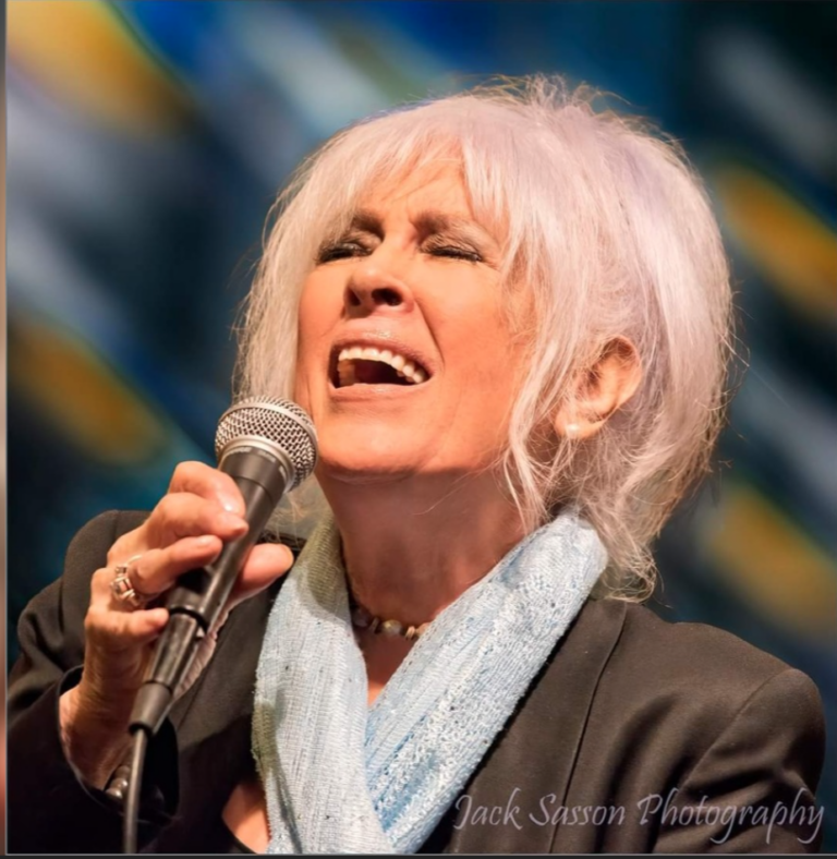 A poster for Karen Lee Bridge: “SERENADING!” w/band The Bridge Quintessence event