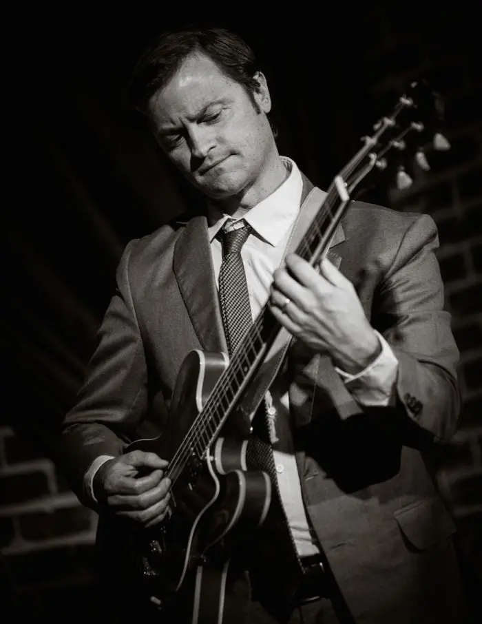 A poster for Matt Fuller Quartet event