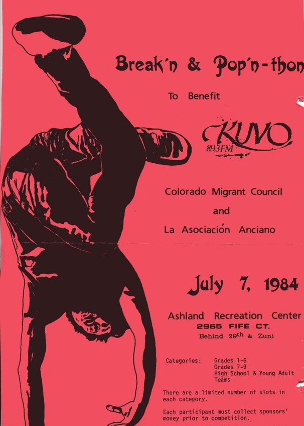 Break'n and Pop'n-thon flyer