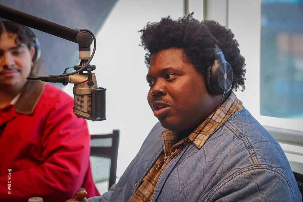 Regi Worles with Michael Merola in the background