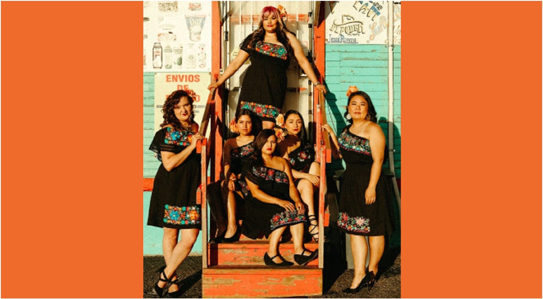 A poster for Mariachi Las Dahlias event