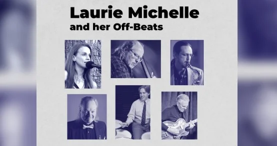 A poster for Laurie Michelle and her Off-Beats event