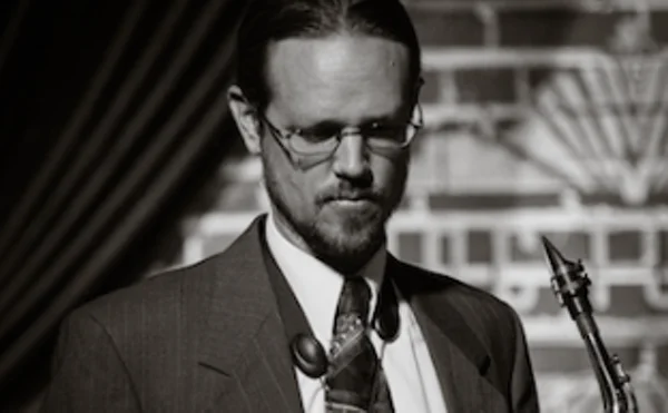 A poster for Jeremy Wendelin Quartet plays Brubeck event